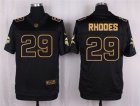 Nike Minnesota Vikings #29 Xavier Rhodes black Pro Line Gold Collection Jersey(Elite)