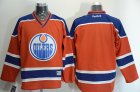 NHL Edmonton Oilers blank Orange Stitched jerseys