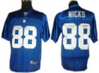kids New York Giants #88 Hakeem Nicks Blue