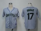 MLB Seattle Mariners #17 Smoak Grey[Cool Base]