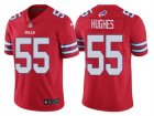 Nike Bills #55 Jerry Hughes Red Color Rush Limited Jersey