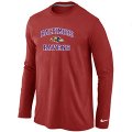 Nike Baltimore Ravens Heart & Soul Long Sleeve T-Shirt RED