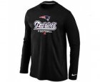 Nike New England Patriots Critical Victory Long Sleeve T-Shirt Black