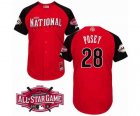 mlb 2015 all star jerseys san francisco giants #28 posey red
