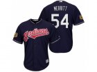 Mens Cleveland Indians #54 Ryan Merritt 2017 Spring Training Cool Base Stitched MLB Jersey