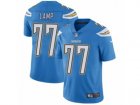 Nike Los Angeles Chargers #77 Forrest Lamp Vapor Untouchable Limited Electric Blue Alternate NFL Jersey