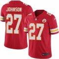 Mens Nike Kansas City Chiefs #27 Larry Johnson Limited Red Rush NFL Jersey