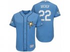 Mens Tampa Bay Rays #22 Chris Archer 2017 Spring Training Flex Base Authentic Collection Stitched Baseball Jersey