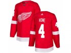 Men Adidas Detroit Red Wings #4 Gordie Howe Red Home Authentic Stitched NHL Jersey