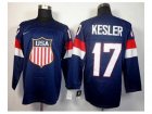 2014 winter olympics nhl jerseys #17 kesler blue US