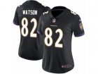 Women Nike Baltimore Ravens #82 Benjamin Watson Vapor Untouchable Limited Black Alternate NFL Jersey
