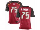 Mens Nike Tampa Bay Buccaneers #75 Davonte Lambert Elite Red Team Color NFL Jersey