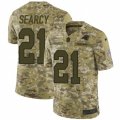 Mens Nike Carolina Panthers #21 DaNorris Searcy Limited Camo 2018 Salute to Service NFL Jersey