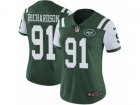Women Nike New York Jets #91 Sheldon Richardson Vapor Untouchable Limited Green Team Color NFL Jersey