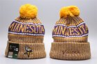 Vikings Yellow 2018 NFL Sideline Cold Weather Sport Knit Hat