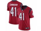 Mens Nike Houston Texans #41 Zach Cunningham Vapor Untouchable Limited Red Alternate NFL Jersey