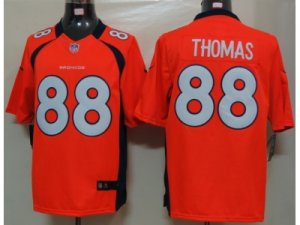 Nike NFL Denver Broncos #88 Thomas Orange Jerseys(Limited)