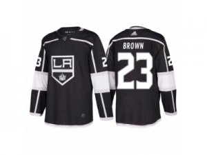 Mens adidas Dustin Brown Los Angeles Kings #23 Black 2018 New Season Team Home Jersey