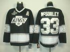 nhl jerseys los angeles kings #33 mcsorler black white[2012 stanley cup champions]