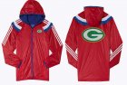 NFL Green Bay Packers dust coat trench coat windbreaker 2