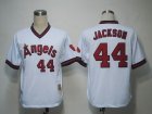 MLB Los Angeles Angels #44 Jackson m&n White