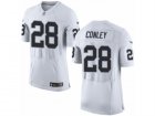 Mens Nike Oakland Raiders #28 Gareon Conley Elite White NFL Jersey