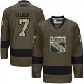 New York Rangers #7 Rod Gilbert Green Salute to Service Stitched NHL Jersey