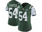 Women Nike New York Jets #54 Bruce Carter Vapor Untouchable Limited Green Team Color NFL Jersey