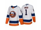 Mens adidas 2018 Season New York Islanders #1 Thomas Greiss New Outfitted Jersey