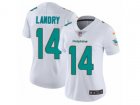 Women Nike Miami Dolphins #14 Jarvis Landry Vapor Untouchable Limited White NFL Jersey
