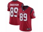 Mens Nike Houston Texans #89 Stephen Anderson Vapor Untouchable Limited Red Alternate NFL Jersey