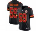 Nike Kansas City Chiefs #59 Justin March-Lillard Limited Black Rush NFL Jersey