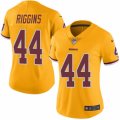 Women's Nike Washington Redskins #44 John Riggins Limited Gold Rush NFL Jersey