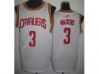 NBA Cleveland Cavaliers #3 Dion Waiters white jerseys(Revolution 30)
