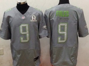 2014 nike PRO BOWL Philadelphia Eagles #9 Foles Green grey Jerseys(elite)