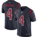 Nike Texans #4 Deshaun Watson Navy Youth New 2019 Color Rush Limited Jersey