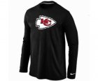 Nike Kansas City Chiefs Logo Long Sleeve T-Shirt black