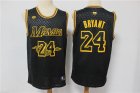 Lakers #24 Kobe Bryant Black Mamba Swingman Jersey