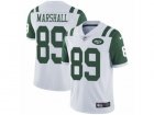 Mens Nike New York Jets #89 Jalin Marshall Vapor Untouchable Limited White NFL Jersey