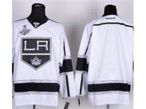 nhl jerseys los angeles kings blank white-black[2012 stanley cup champions]
