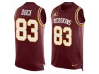 Mens Nike Washington Redskins #83 Brian Quick Limited Red Player Name & Number Tank Top NFL Jersey
