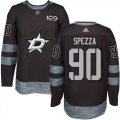 Mens Dallas Stars #90 Jason Spezza Black 1917-2017 100th Anniversary Stitched NHL Jersey