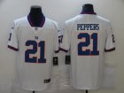Nike Giants #21 Jabrill Peppers White Color Rush Limited Jersey