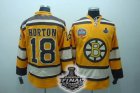 nhl boston bruins #18 horton yellow[2011 stanley cup]