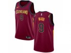 Men Nike Cleveland Cavaliers #9 Dwyane Wade Red Stitched NBA Swingman Jersey