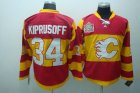 Calgary Flames #34 Miikka Kiprusoff orange winter classic