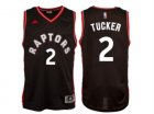 Mens Toronto Raptors #2 P. J. Tucker adidas Black Player Swingman Alternate Jersey