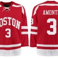 Boston University Terriers BU #3 Tony Amonte Red Stitched