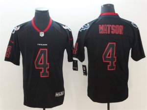 Nike Texans #4 Deshaun Watson Black Shadow Legend Limited Jersey
