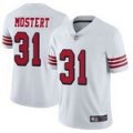 Nike 49ers #31 Raheem Mostert White Color Rush Vapor Untouchable Limited Jersey